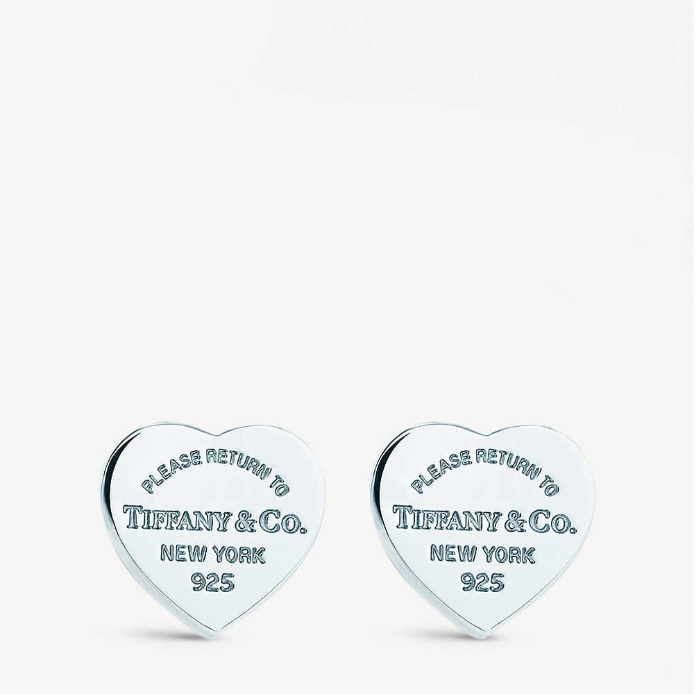 Authentic Tiffany earrings in sterling silver